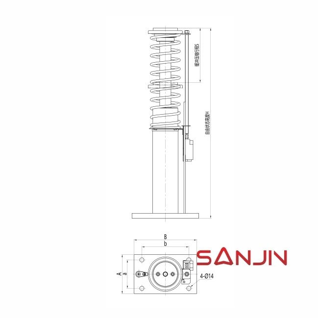 Elevator Oil Buffer OH-80H