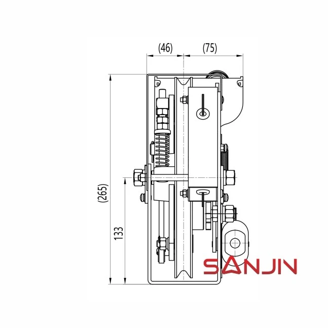 Elevator parts Elevator Overspeed Governor OX-240A