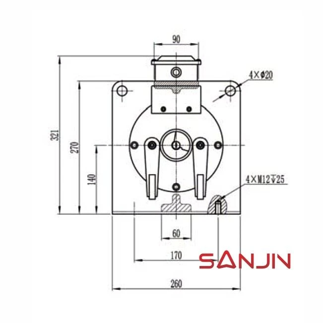 MONADRIVE Traction Machine-Belt Type MGD100
